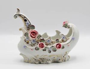 lot 1581 image: Porcelain Vessel in the Dresden Style - Made in Japan