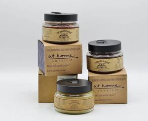 lot 1542 image: 3 New in Box At Home Scentenniel Candle Company  Candle Jars