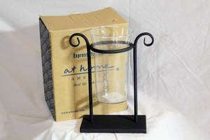 lot 1537 image: 2 New At Home America Candle Vases