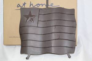lot 1543 image: New in Box At Home America Star Season Welcome Ol Glory Flag