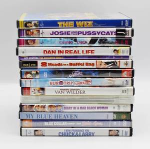 lot 1632 image: 14 DVDs - Comedies - Dan in Real Life, Van Wilder, Up In Smoke, I Now Pronounce You Chuck and Larry and much more...