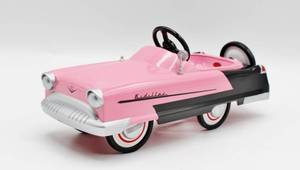 lot 1739 image: Hallmark Kiddie Car Classics - 1956 Garton Kidillac - Pink & New in Box