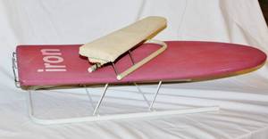 lot 1703 image: Table Top Ironing Board and Sleeve Ironing Board