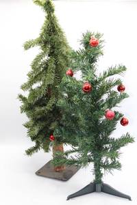lot 1755 image: 21 and 24 Artificial Trees