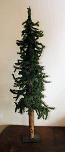 lot 1765 image: 50 Artificial Tree on Metal Base