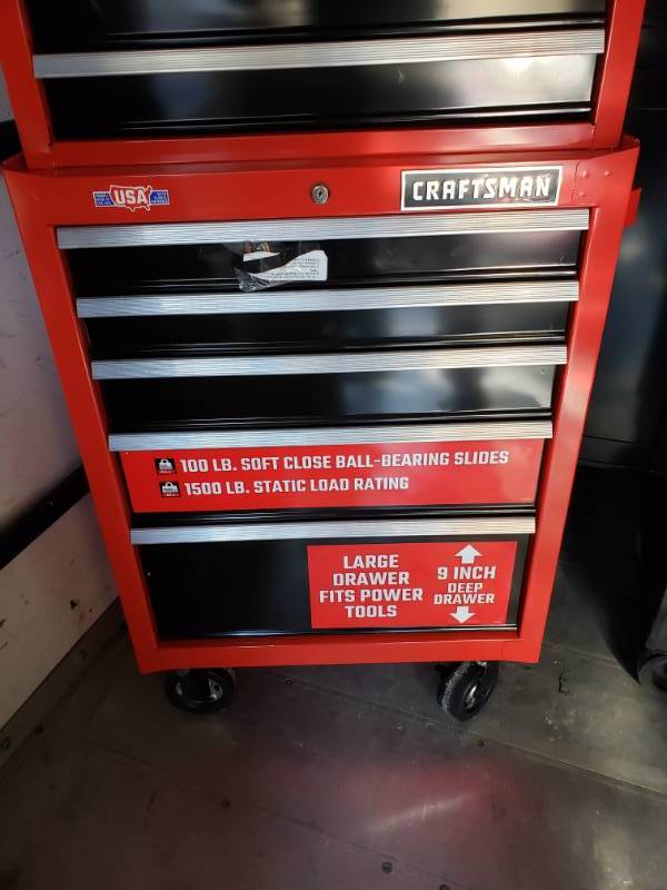 CRAFTSMAN 2000 Series 26-in W x 24.5-in H 4-Drawer Steel Tool