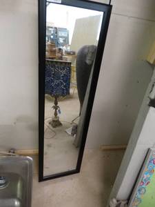 lot 7158 image: Over the door mirror.