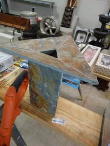 lot 7180 image: Metal yard decor.