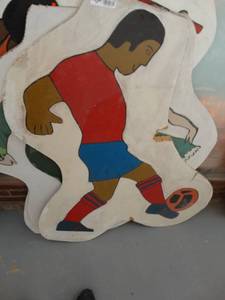 lot 7219 image: 3 vintage paintings.