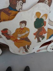 lot 7220 image: 3 vintage paintings.