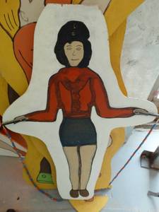 lot 7222 image: 3 vintage paintings.