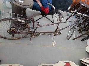 lot 7223 image: Vintage 2 person bike.