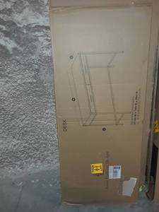 lot 2169 image: Aaron Furniture Designs Modern Writing Computer Desk Study W 2 Drawers Bedroom