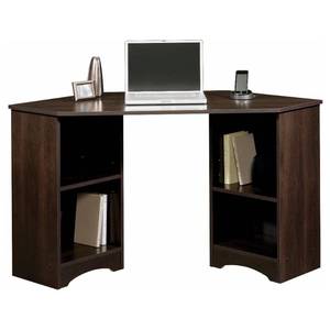 lot 2201 image: Beginnings Corner Desk - Cinnamon Cherry - Sauder