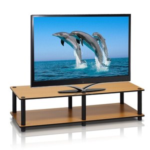 lot 2205 image: TV Stand Black