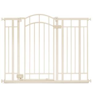 lot 2257 image: Summer Infant Multi-Use Deco Extra Tall Walk-Thru Gate, Beige