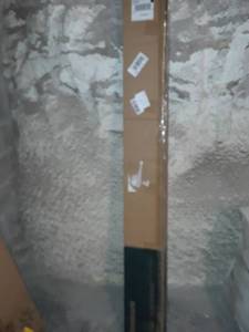 lot 2282 image: Zinus Bslf-k Solid Wood Bed Support Slatsfabric-coveredbunkie Board King