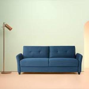 lot 2216 image: Zinus Ricardo Contemporary Upholstered 78.4 in. Sofa