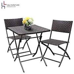 lot 2234 image: Grand Patio Parma Rattan Patio Bistro