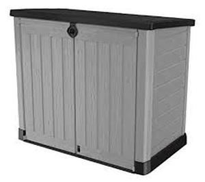 lot 2236 image: Keter 245009 Store-it-out Ace Resin Outdoor Storage Shed 39 Cubic Foot Grey