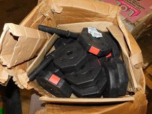 lot 2183 image: Misc Dumb Bell Set