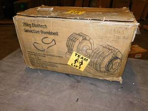lot 2186 image: Adjustable - Dumbbell