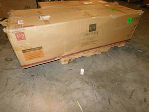 lot 2227 image: Ashland Sofa Microfiber Charcoal