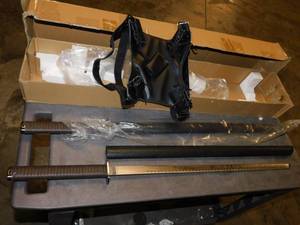 lot 2325 image: Swords With Back Scabbard Not Sharp