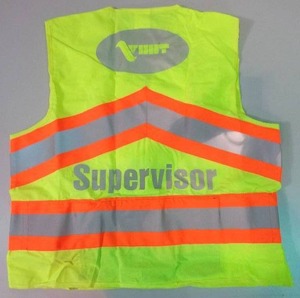 lot 2327 image: 1 Dozen 3M Reflective Construction Safety Vest, Class 2 Size X Large
