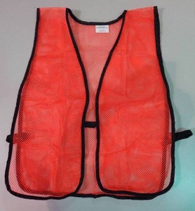 lot 2342 image: 1 Dozen Orange High Visibility Safety Vest