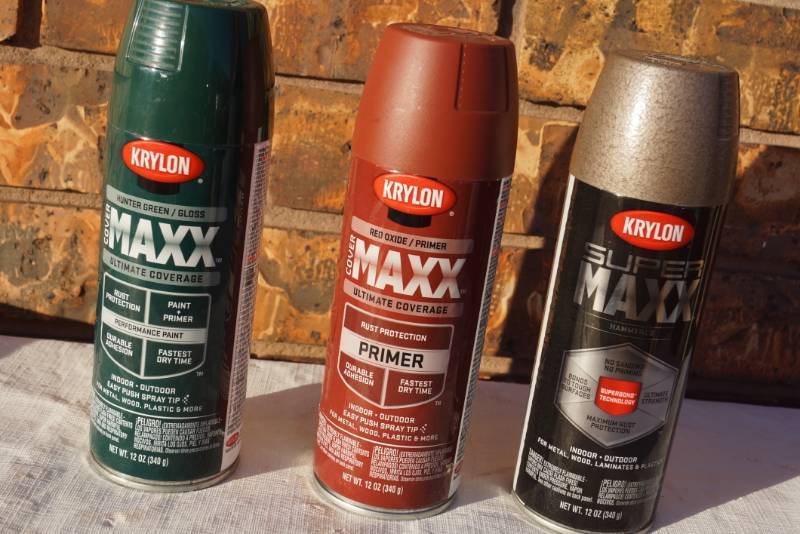 lot 94227 image: 3 Cans of Krylon Maxx Spray Paint