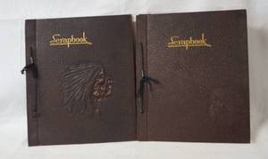 lot 4265 image: Lot of 2 Scrapbooks w Sheet Music Inside