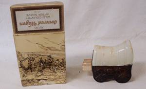 lot 4289 image: Vintage Avon Covered Wagon Mens Wild Country Aftershave w Box - Cool