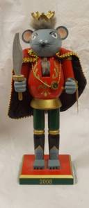 lot 4293 image: 2008 Edition Nutcracker Rat King Figurine - Approx a foot tall