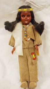 lot 4305 image: Native American Cherokee Chief Doll