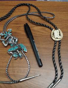 lot 4330 image: Lot of 2 Bolo Ties