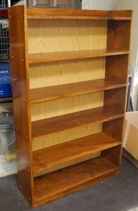lot 4388 image: Wooden Bookcase