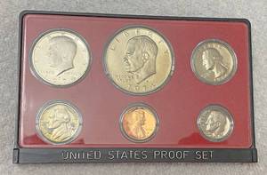 lot 2717 image: 1974 S United States Mint Set - San Francisco - In hard case