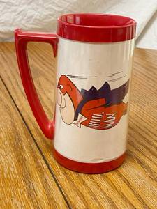 lot 2733 image: BUD MAN Budweiser Super Hero - Insulated Mug - Nice Collectible