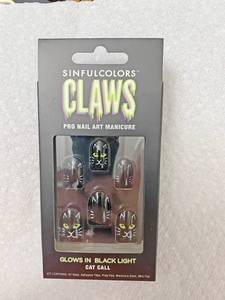 lot 2739 image: Sinful Claws - Pro Nail Art Manicure Nail Set - CAT CALL - NEW Sold for $15 a set