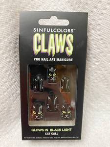 lot 2748 image: Sinful Claws - Pro Nail Art Manicure Nail Set - Psychedelic Potion - NEW Sold for $15 a set