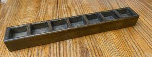 lot 2775 image: Cool Wooden Knick Knack Shelf or Votive Candle Holder