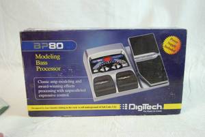 lot 4524 image: Digitech Modeling Bass Processor M# BP80 - New in original Box