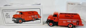 lot 5001 image: First Gear 1953 Ford C-600 with Tanker Body Die Cast Car Bank
