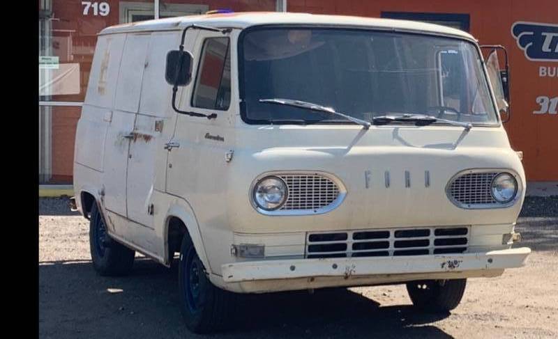 lot 9997 image: 1961 Ford Econoline Cargo Van - Runs and Drives with Clean Title - MORE PICS AND VIDEO ADDED