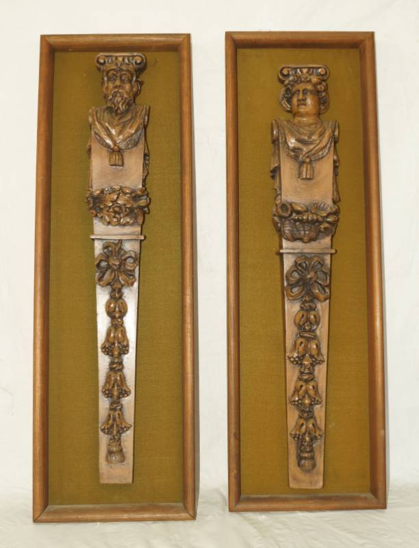lot 3880 image: House of Decorative Accessories - Decorative Framed Art Wall Hangers
