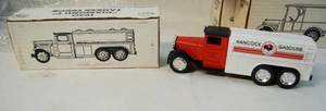 lot 6466 image: ERTL 1930 Diamond T Hancock Gasoline Diamond T Truck Bank