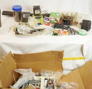 lot 2126 image: Engineers Lot of Electronic Items - Many are Vintage Some NIB - Your Bid Wins It ALL