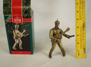 lot 2130 image: Elvis Presley Christmas Tree Ornament