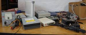 lot 2140 image: Lot of Misc Computer Items, Hard Drives and MORE